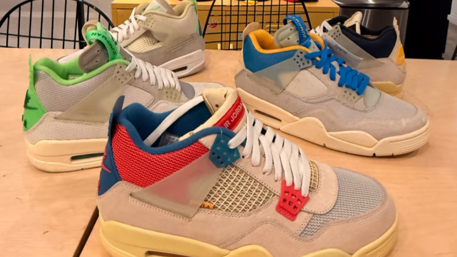 Chris Gibbs Reveals Unseen Union x Jordan 4 Samples