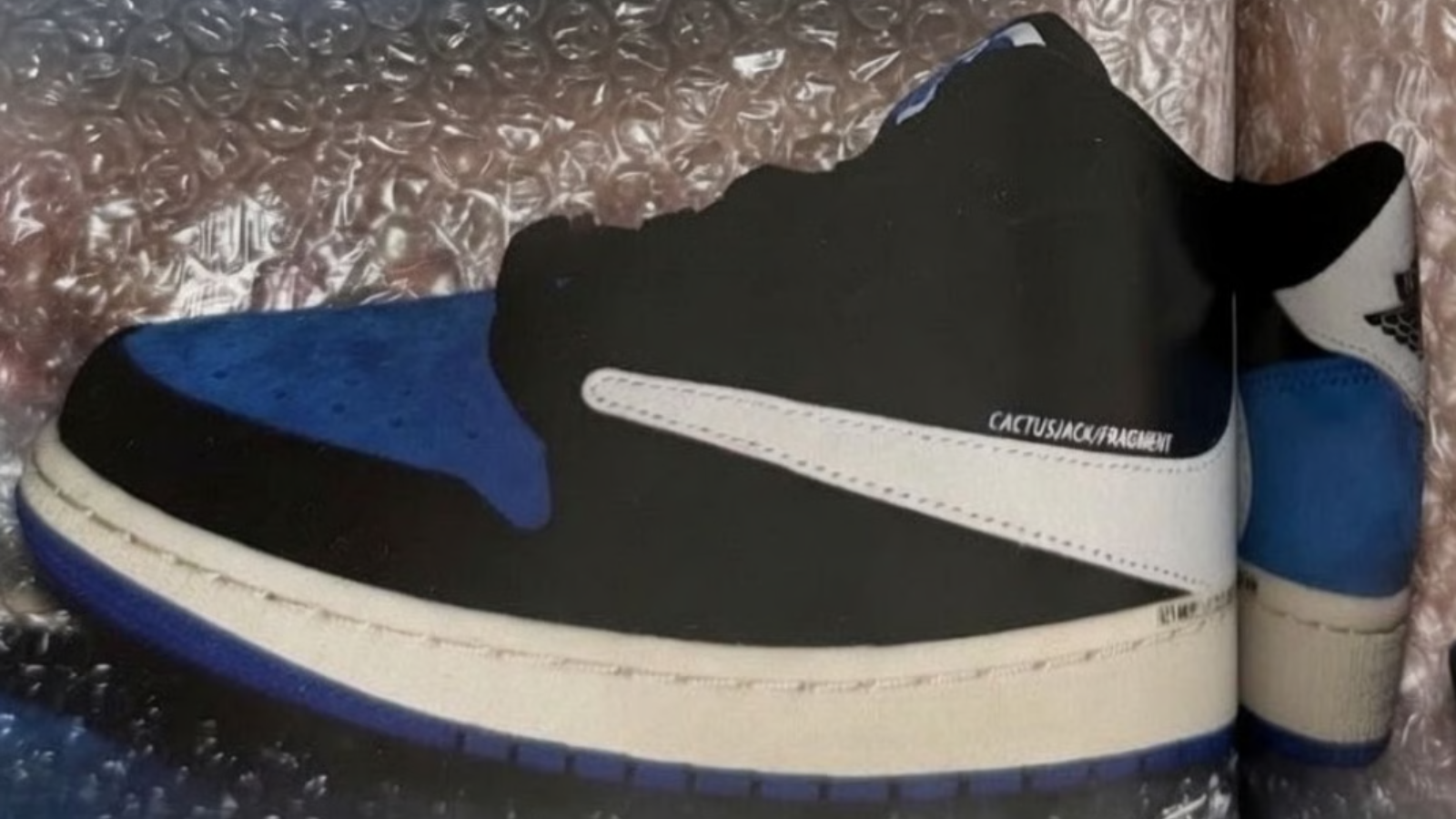Hiroshi Teases Travis x Fragment x Jordan 1 Low Sample