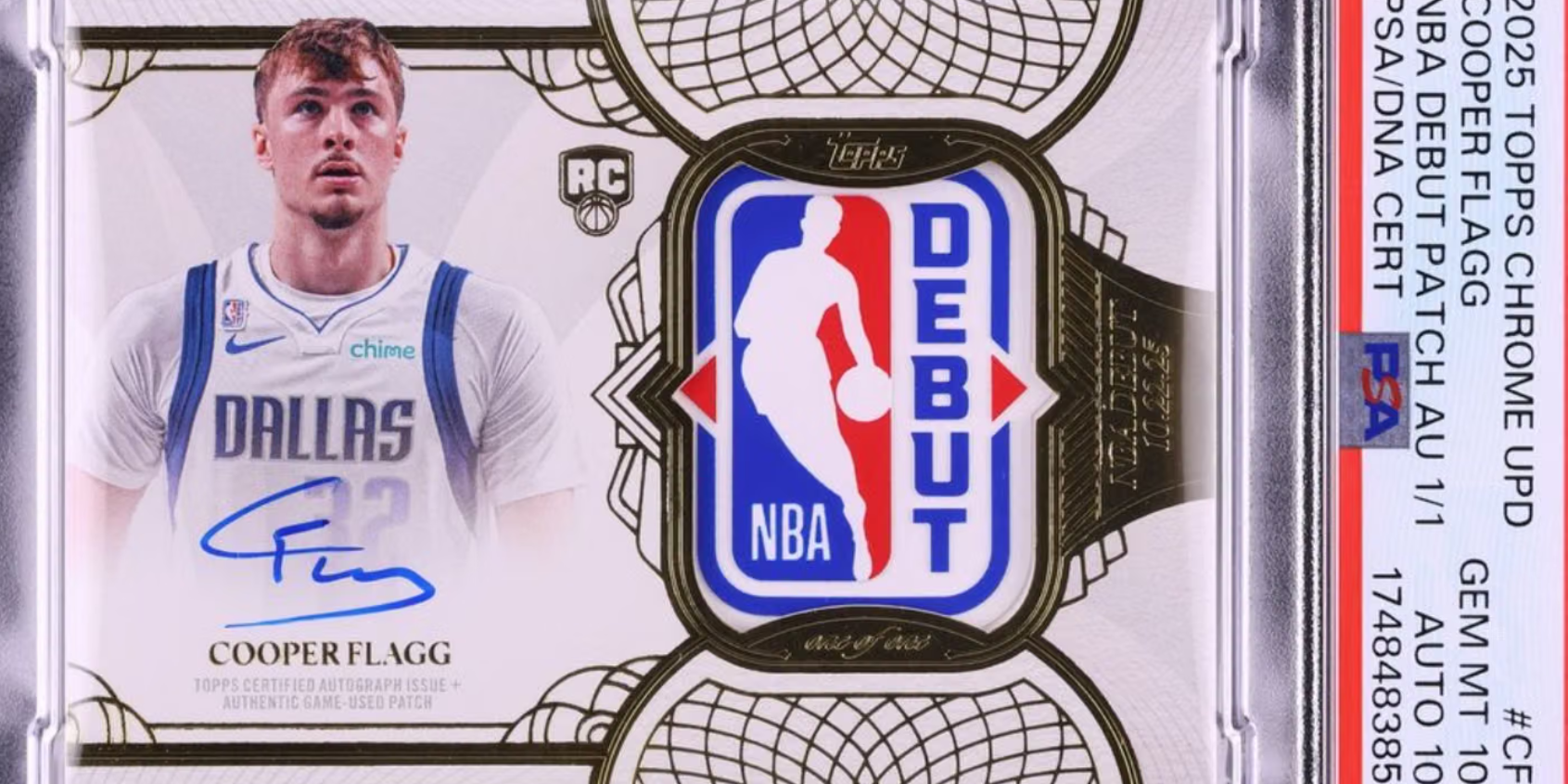 Cooper Flagg’s 1-of-1 Rookie Card Sells for $8.04 Million