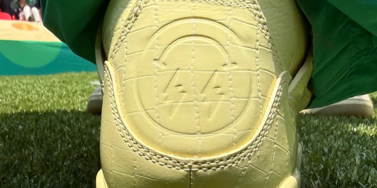 J. Balvin Debuts Lemonade Air Jordan 4 at World Cup Kickoff