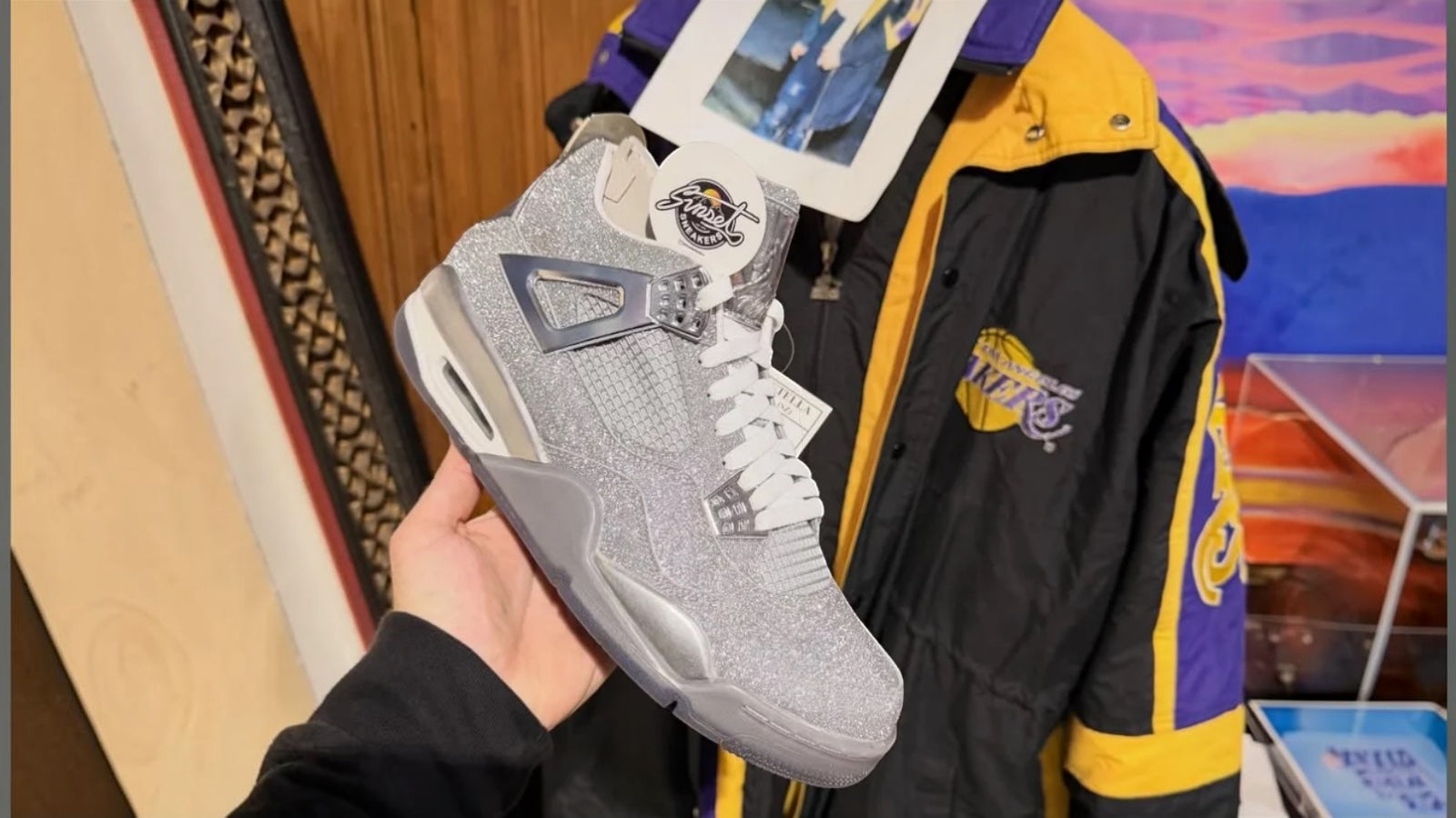 Michael Jackson’s 1-of-1 Air Jordan 4 Sample