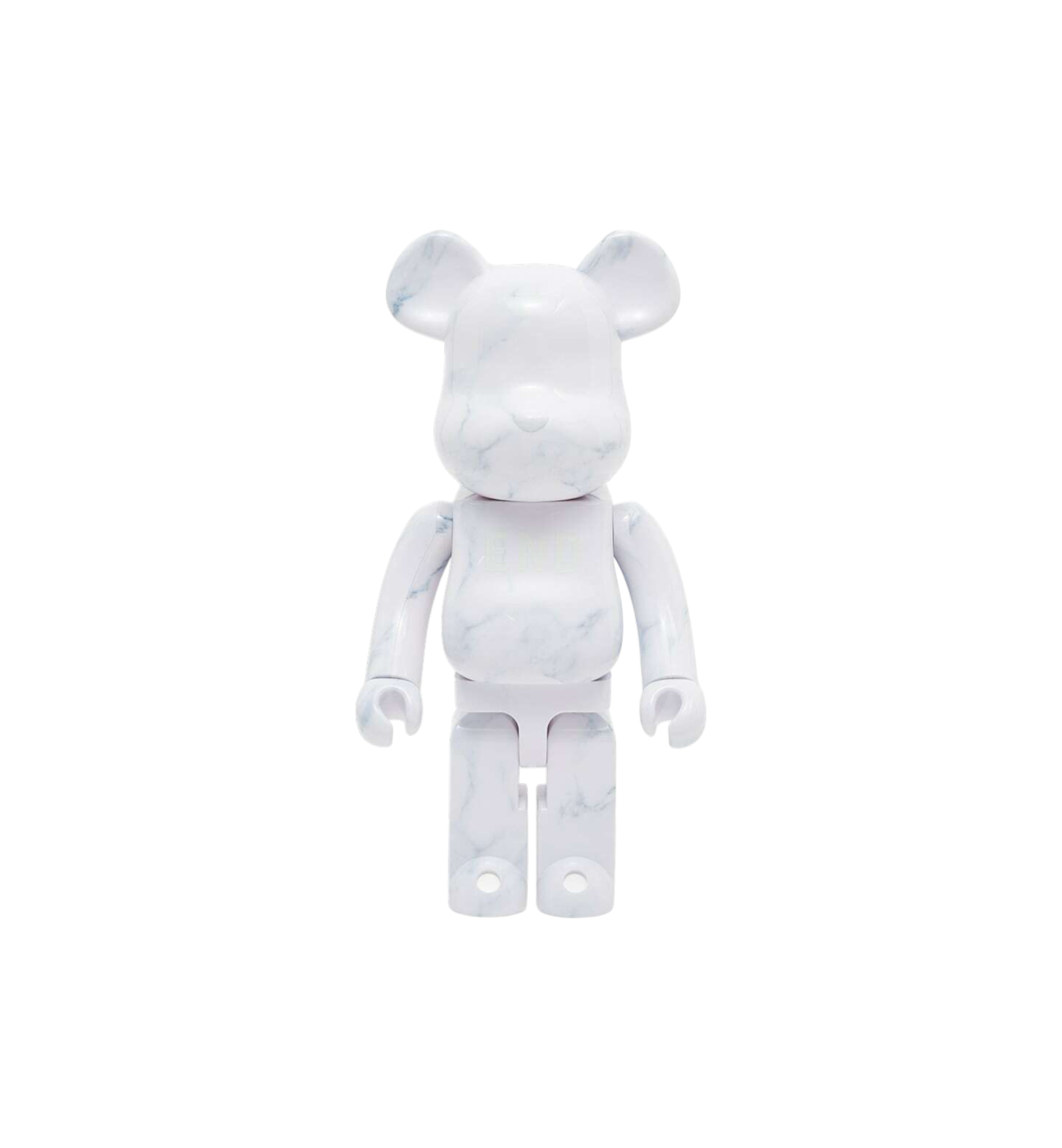 BE@RBRICK x END. 1000% "White Marble"