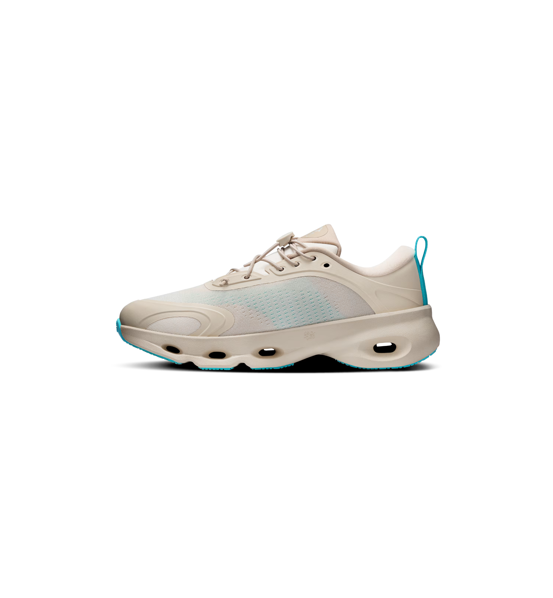 On Running Cloudsolo "LOEWE Sand Turquoise"
