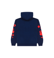 SP5DER Beluga Hoodie "Navy"