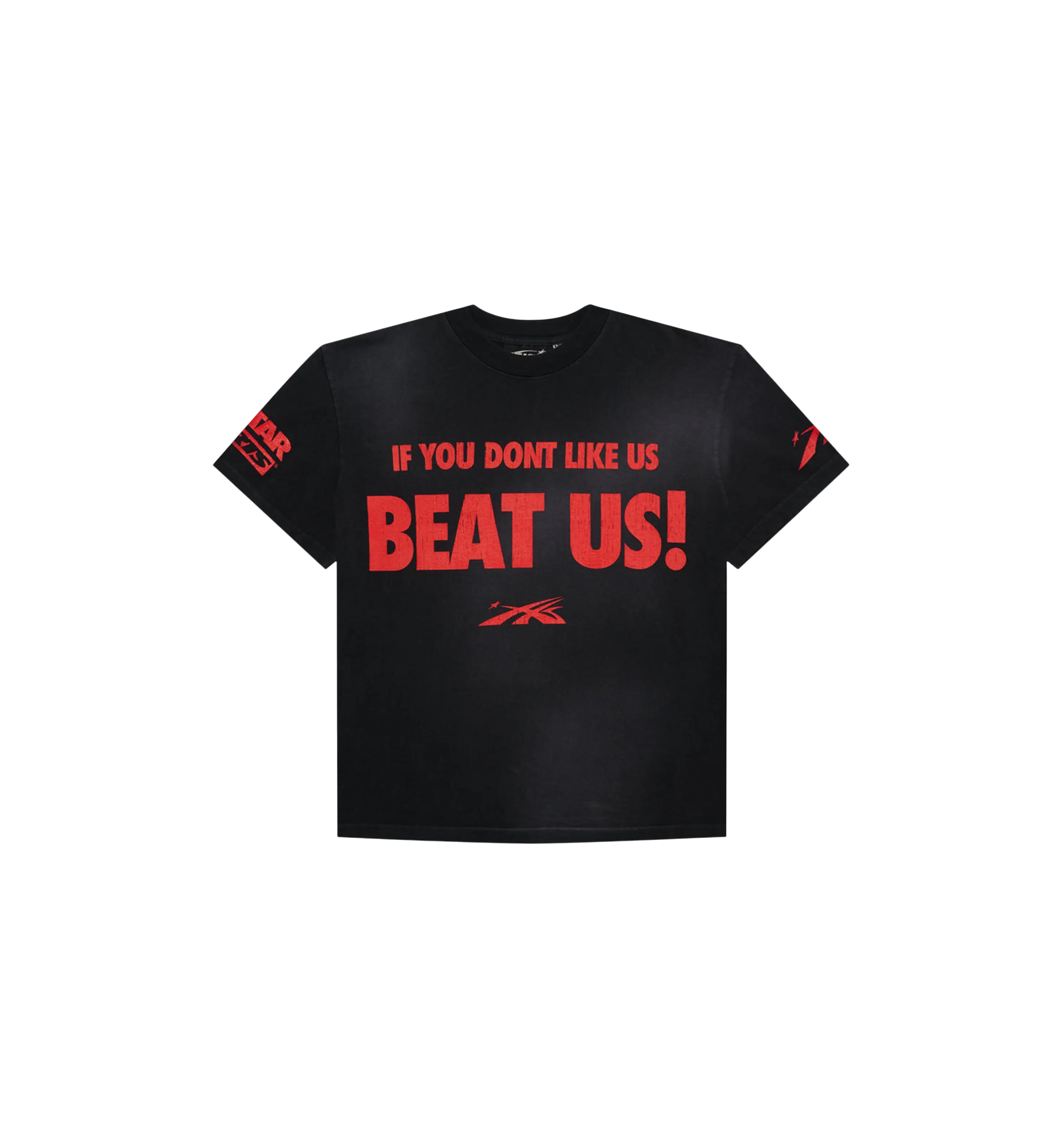 Hellstar Beat Us! T-Shirt "Red/Black"