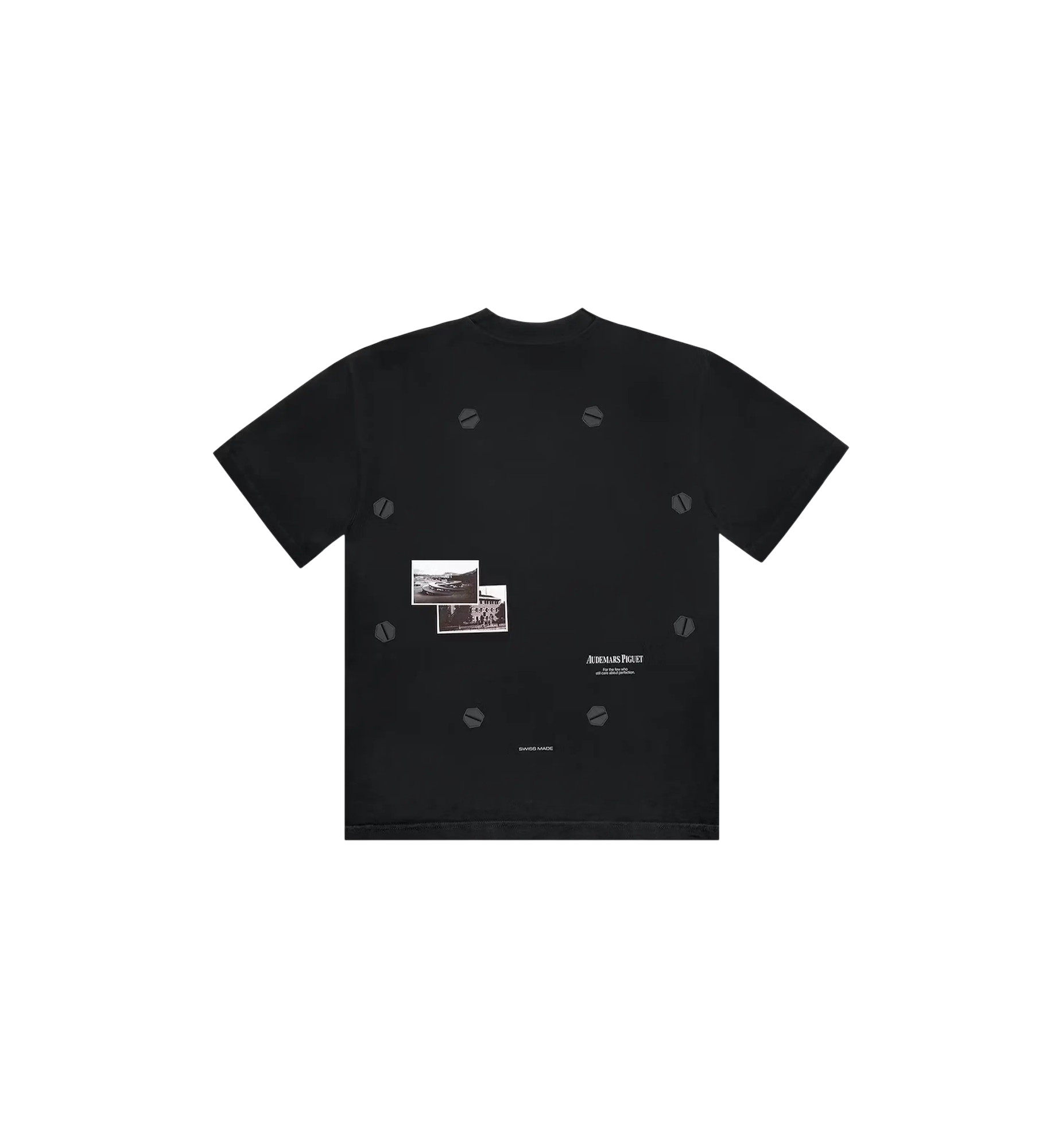 Travis Scott CJ x Audemars Piguet Vintage Tee "Black"