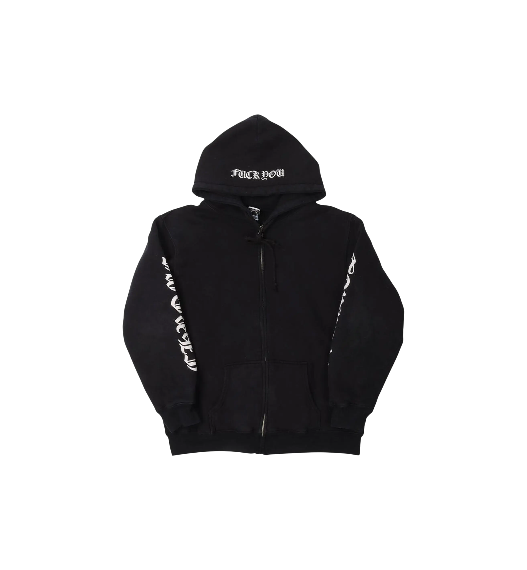 Chrome Hearts FY Horseshoe Logo Zip Up Hoodie "Black"