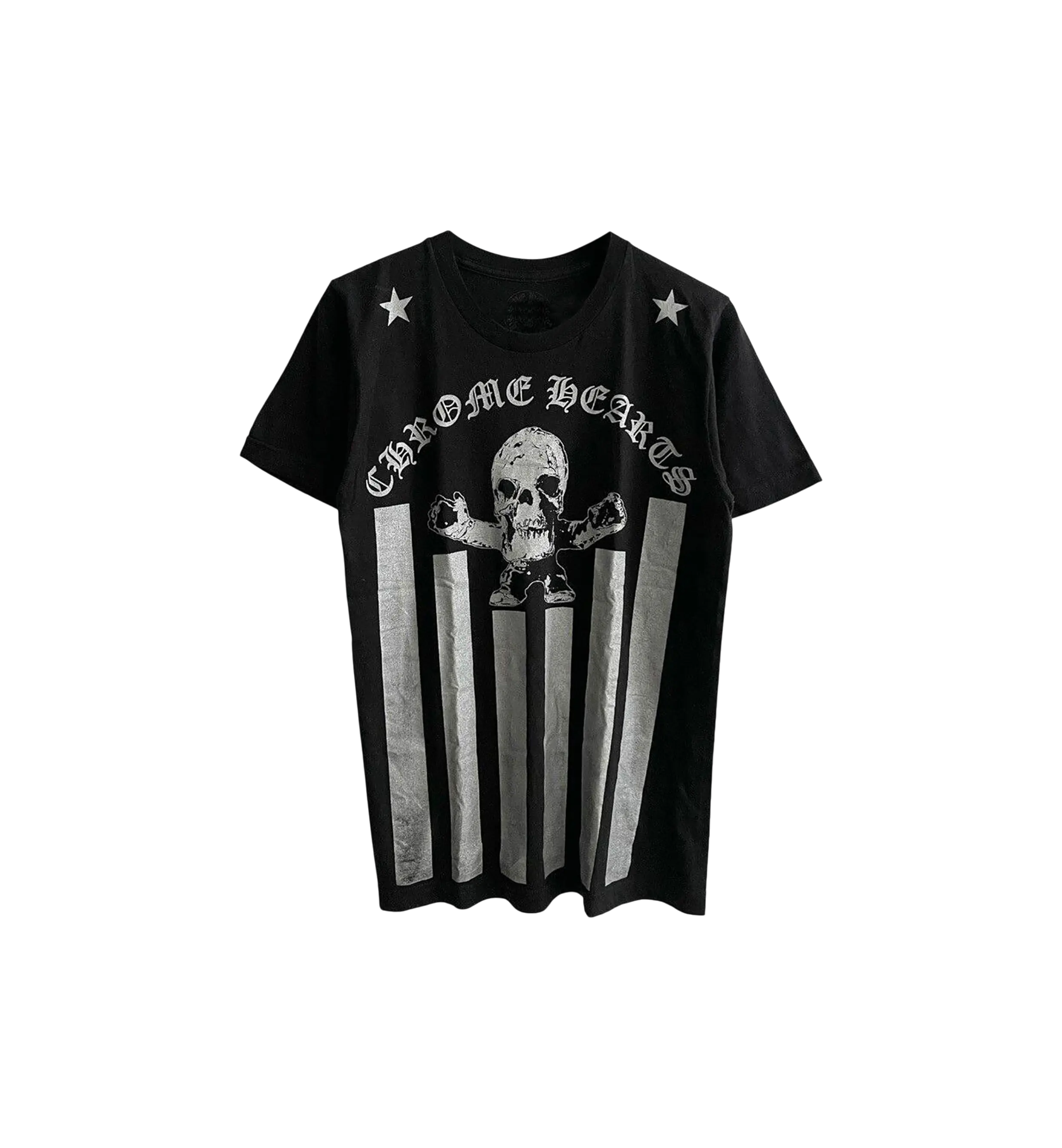 Chrome Hearts Foti Jumbo Star Skull Logo Tee "Black"