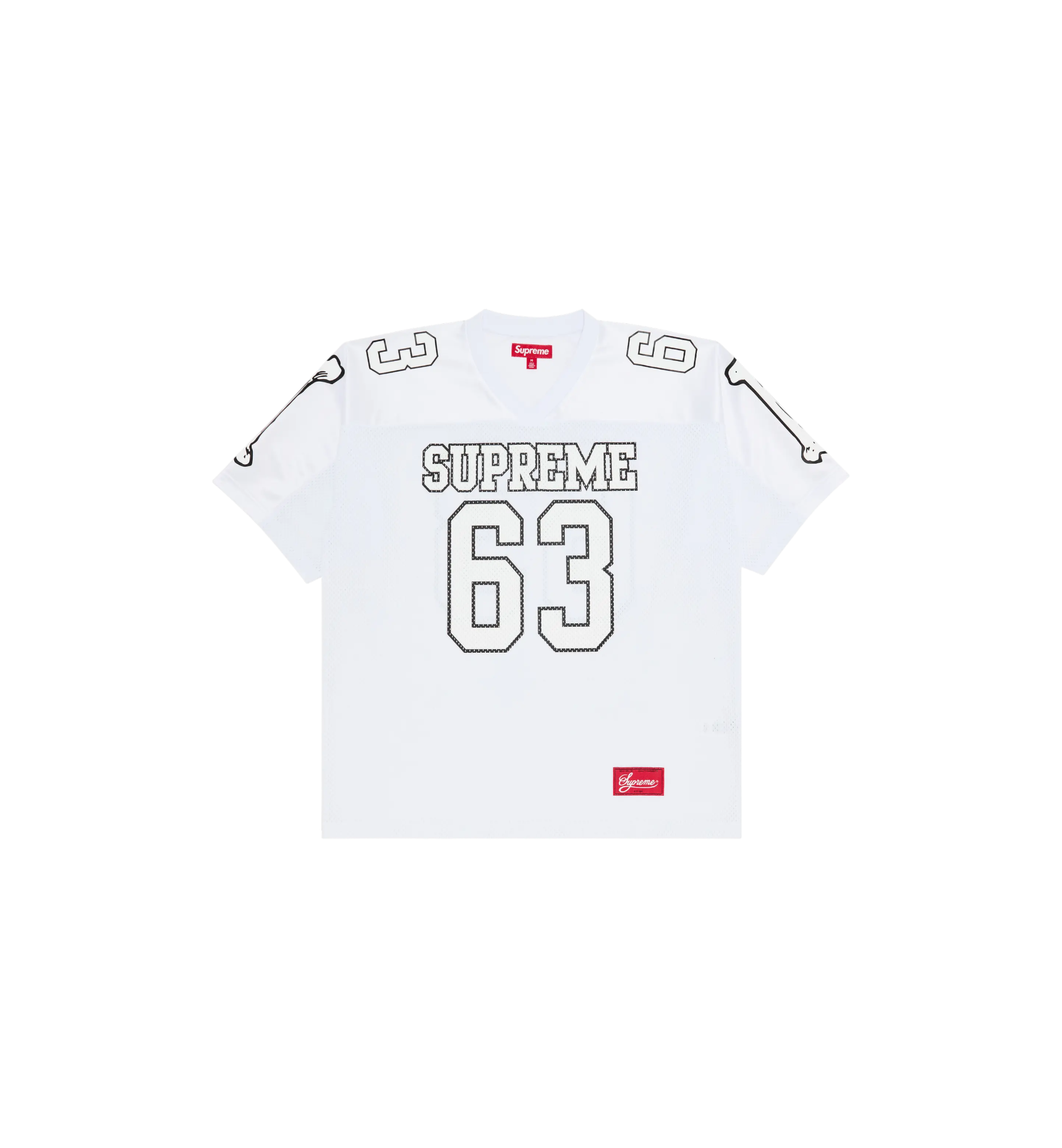 Supreme Bones Football Jersey "White"