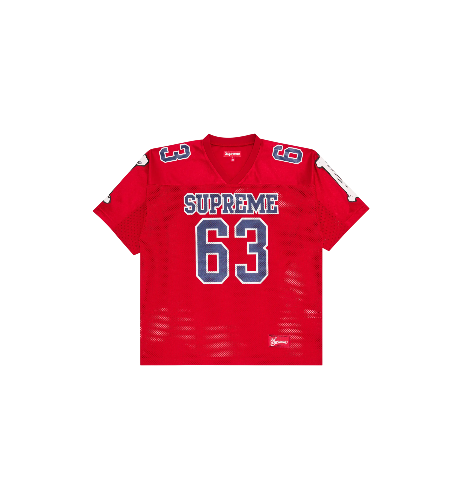 Supreme Bones Football Jersey "Red"