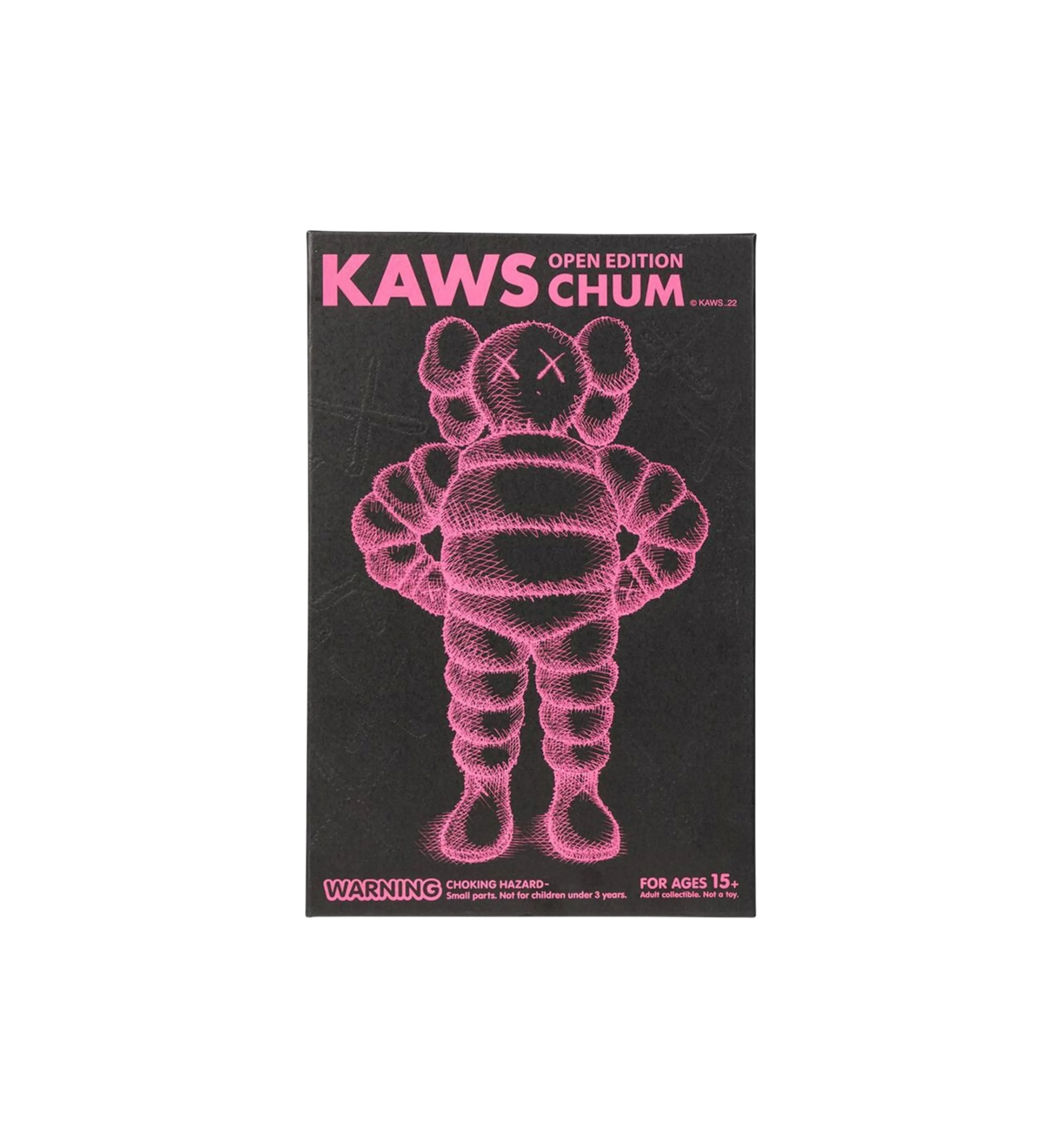 KAWS Chum Vinyl Figure "Pink (2022)"