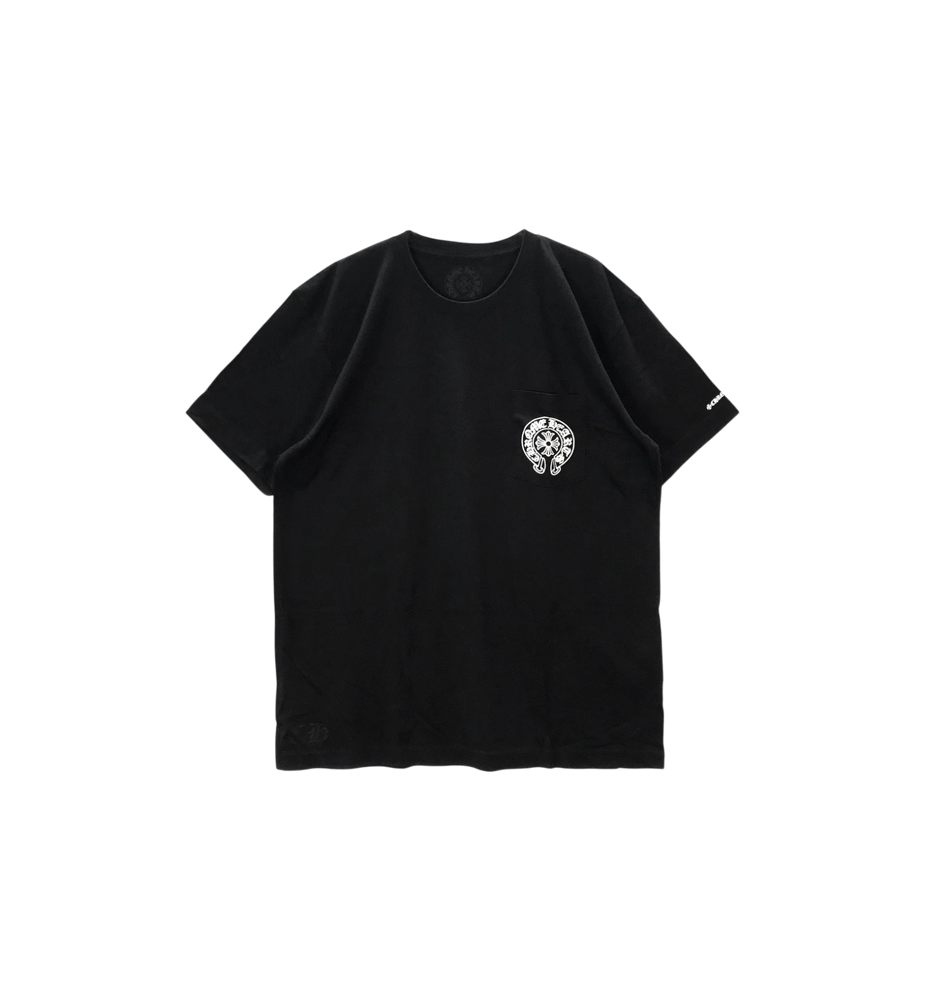 Chrome Hearts Horseshoe Logo Pocket T-Shirt "Black"