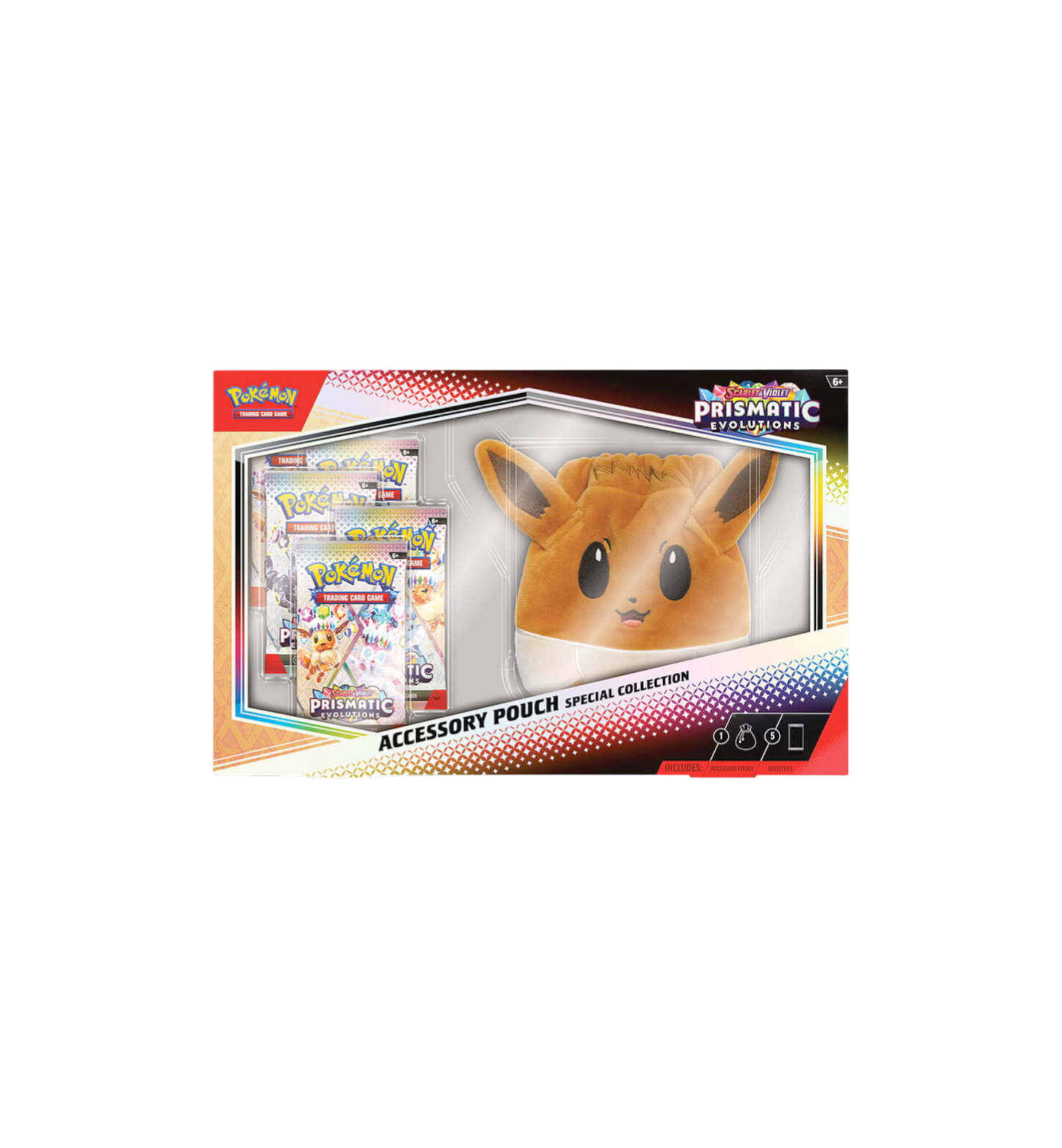 Pokémon Scarlet & Violet "Prismatic Evolutions Accessory Pouch Special Collection"