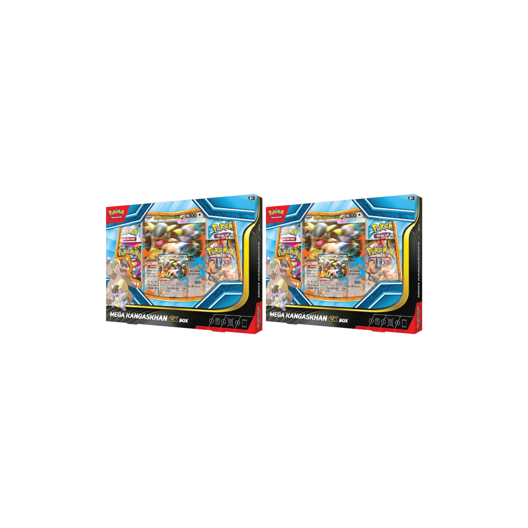 2025 Pokémon Mega Evolution Mega Kangaskhan ex Box 2 Boxes at Stashed UAE