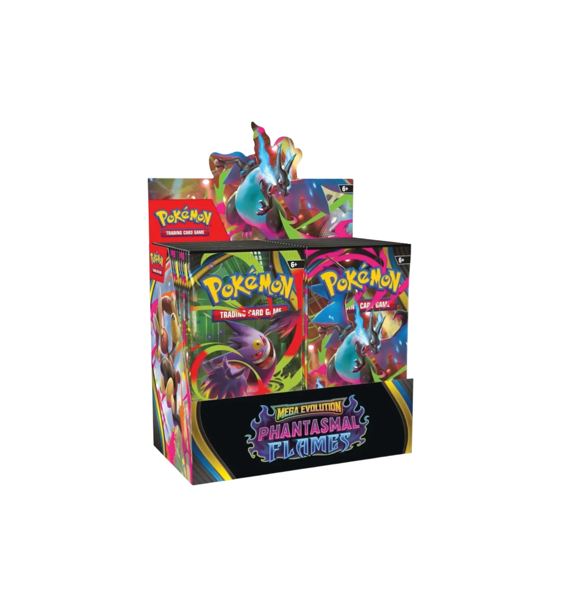 2025 Pokémon Mega Evolution "Phantasmal Flames Booster Box"