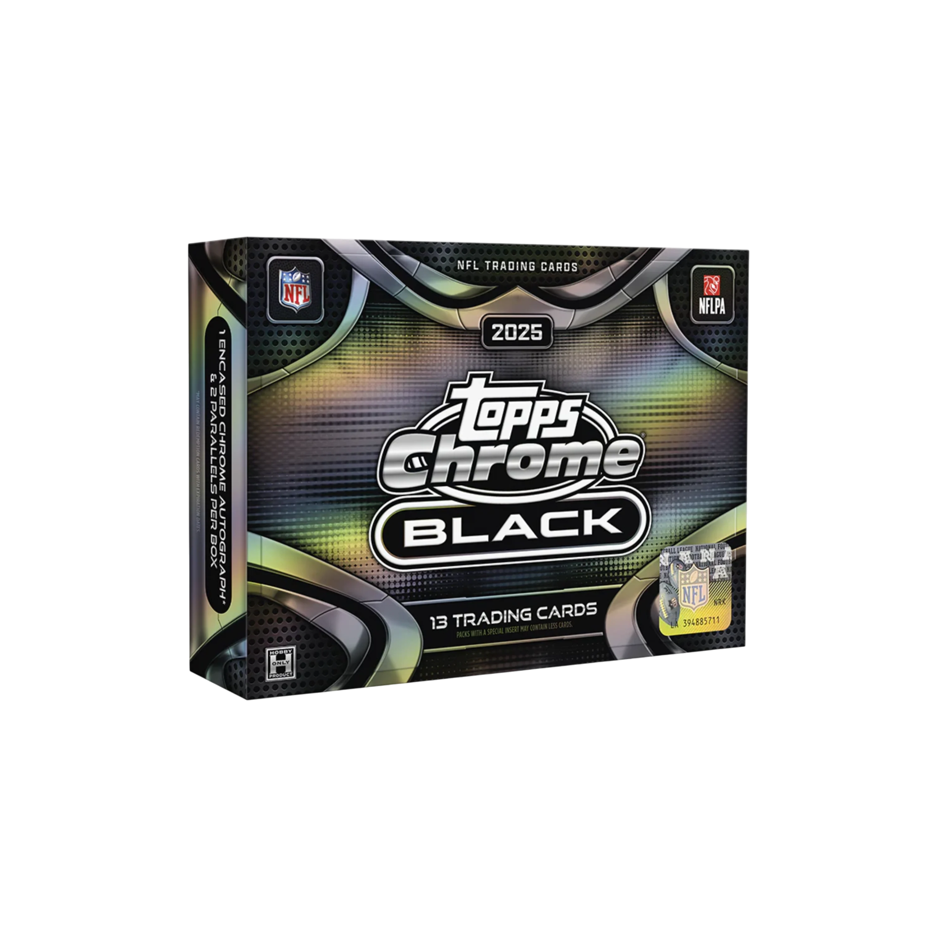 2025 Topps Chrome Black Football Hobby Box at Stashed UAE