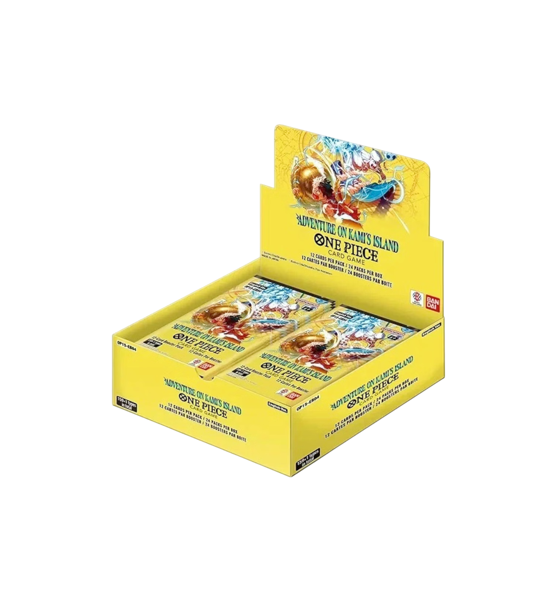 2026 Bandai One Piece Card Game "Adventure on KAMI's Island OP-15 Booster Box"