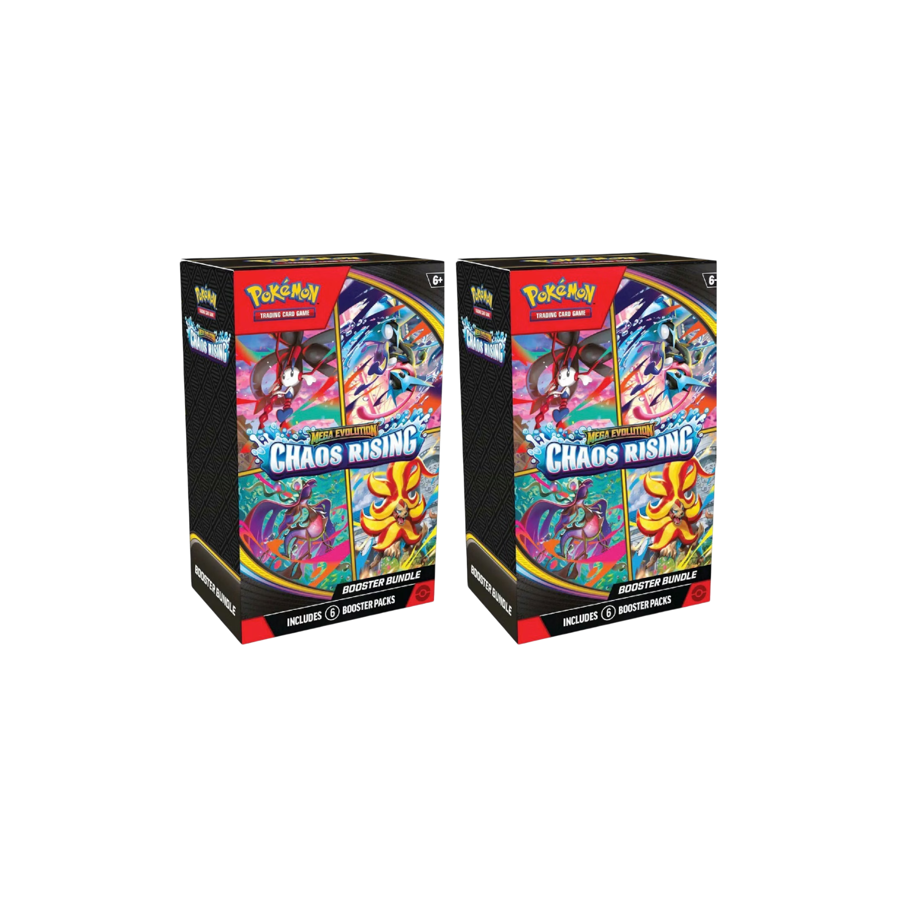 2026 Pokémon Mega Evolution Chaos Rising Booster Bundle 2 Boxes at Stashed UAE