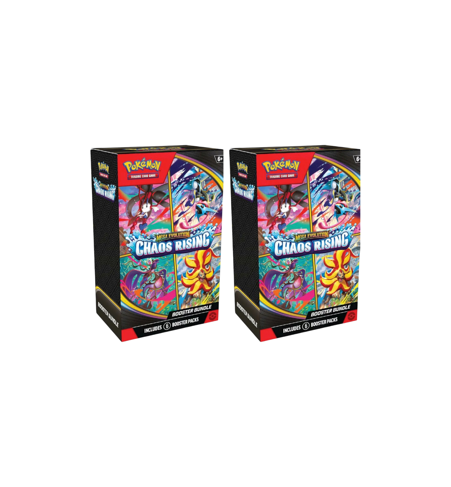 2026 Pokémon Mega Evolution Chaos Rising Booster Bundle 2 Boxes at Stashed UAE