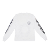Chrome Hearts Floral Horseshoe L/S T-Shirt "White"