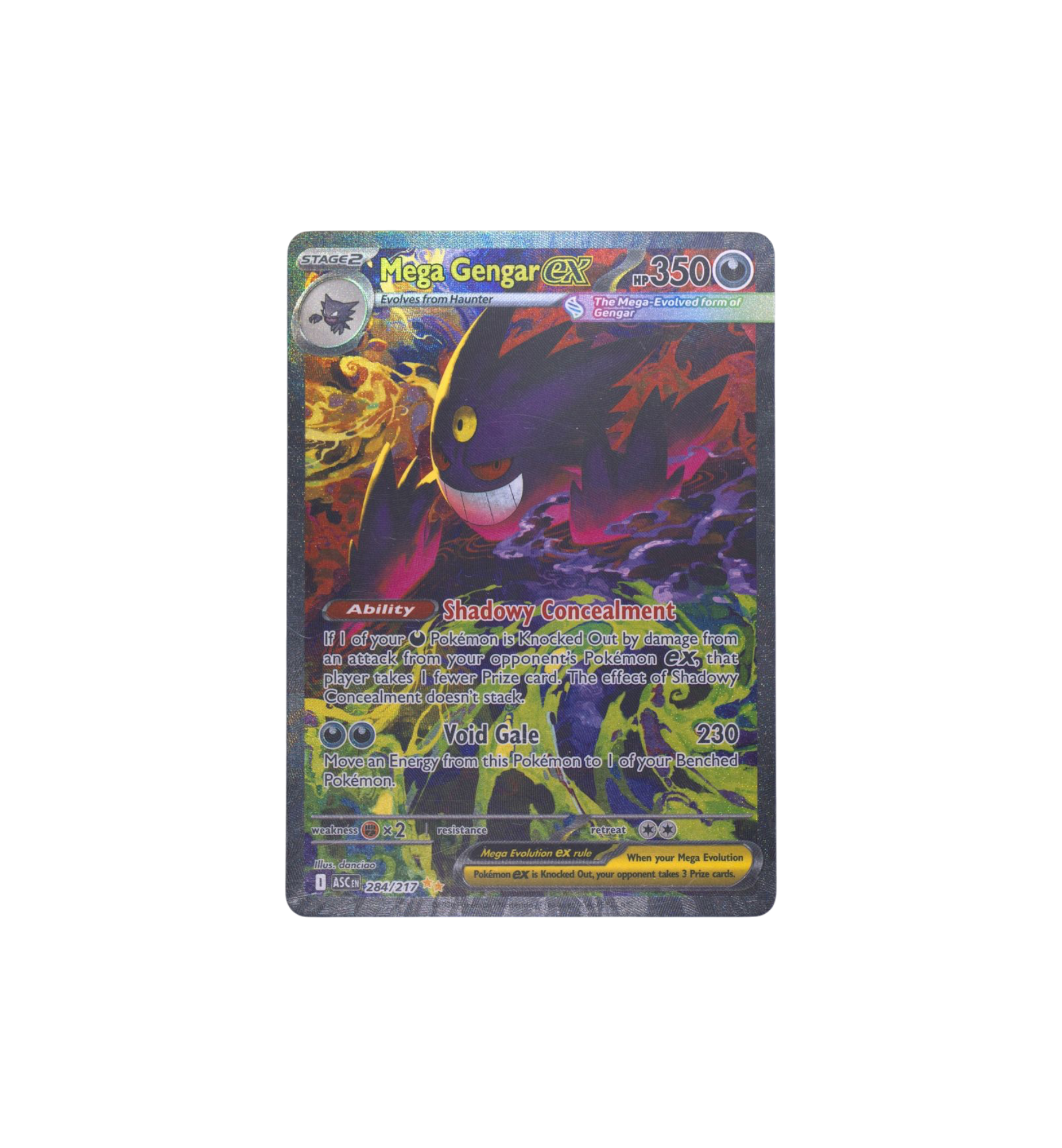 2026 Pokemon ASC EN-Ascended Heroes Special Illustration Rare (RAW) "Mega Gengar ex"