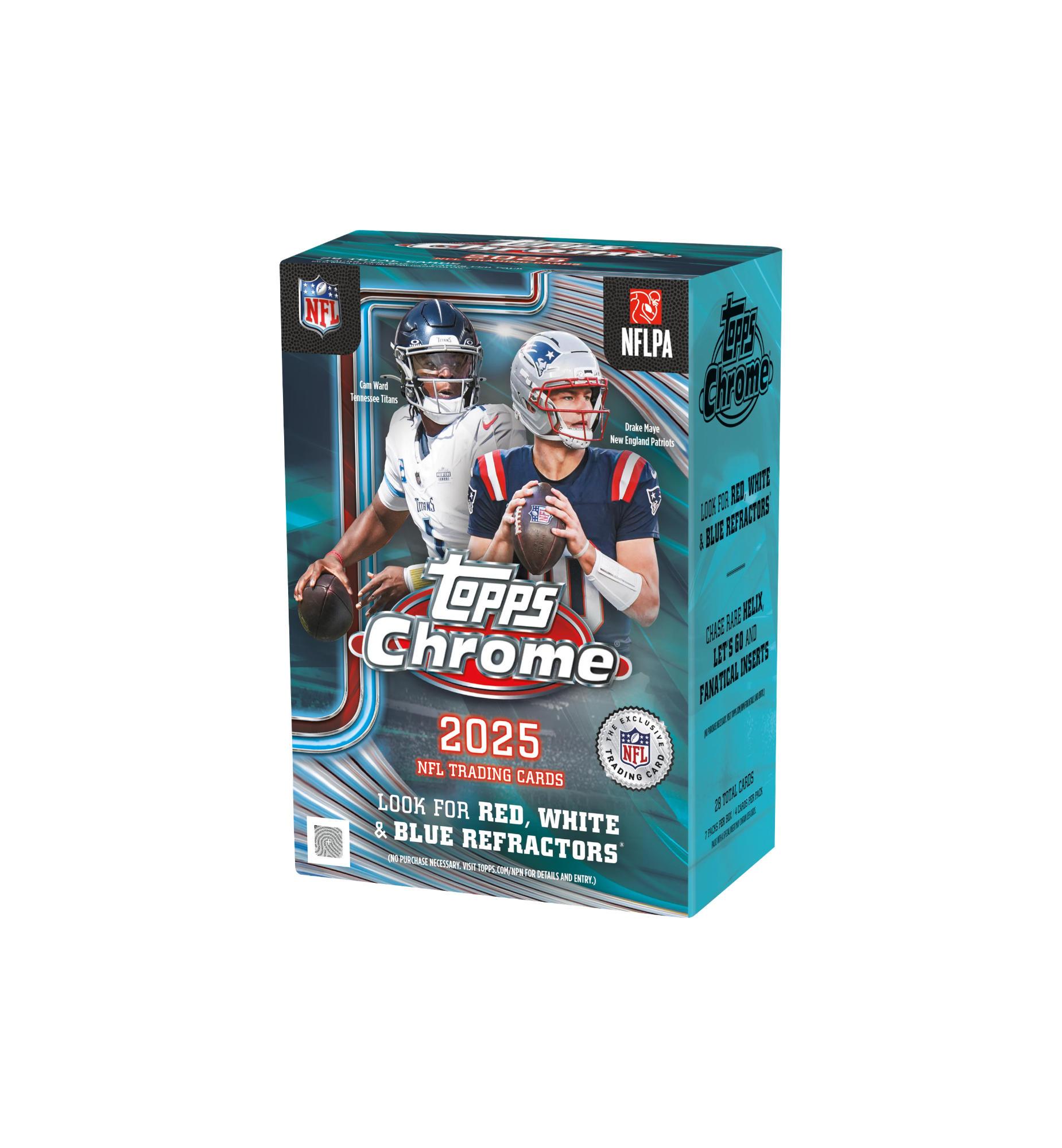 2025 Topps Chrome "Football Value Box"