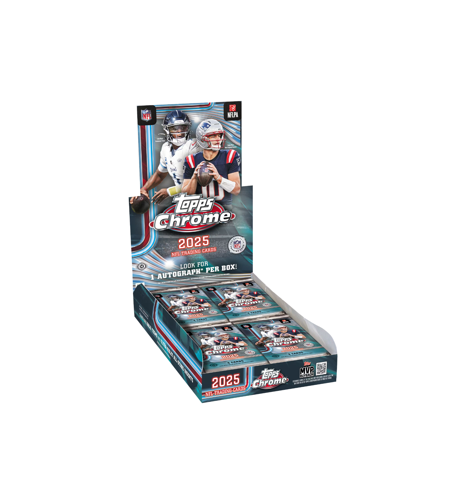 2025 Topps Chrome "Football Hobby Box"