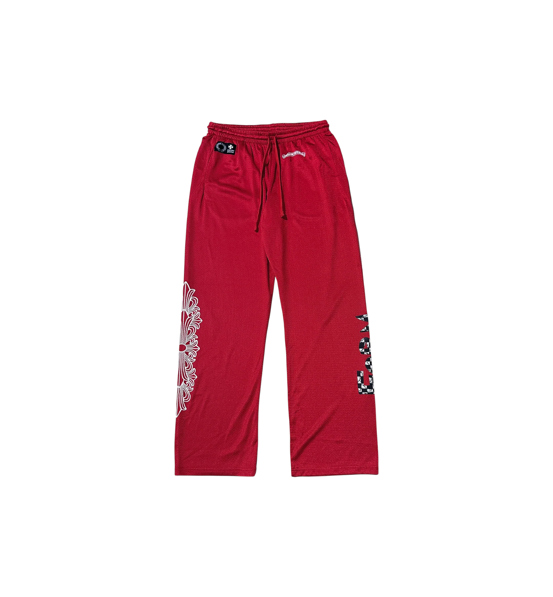 Chrome Hearts Matty Boy FORM Mesh Warm Up Pants "Red"