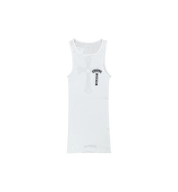 Chrome Hearts Cross T-Bar Tank Top "White" (Women's)