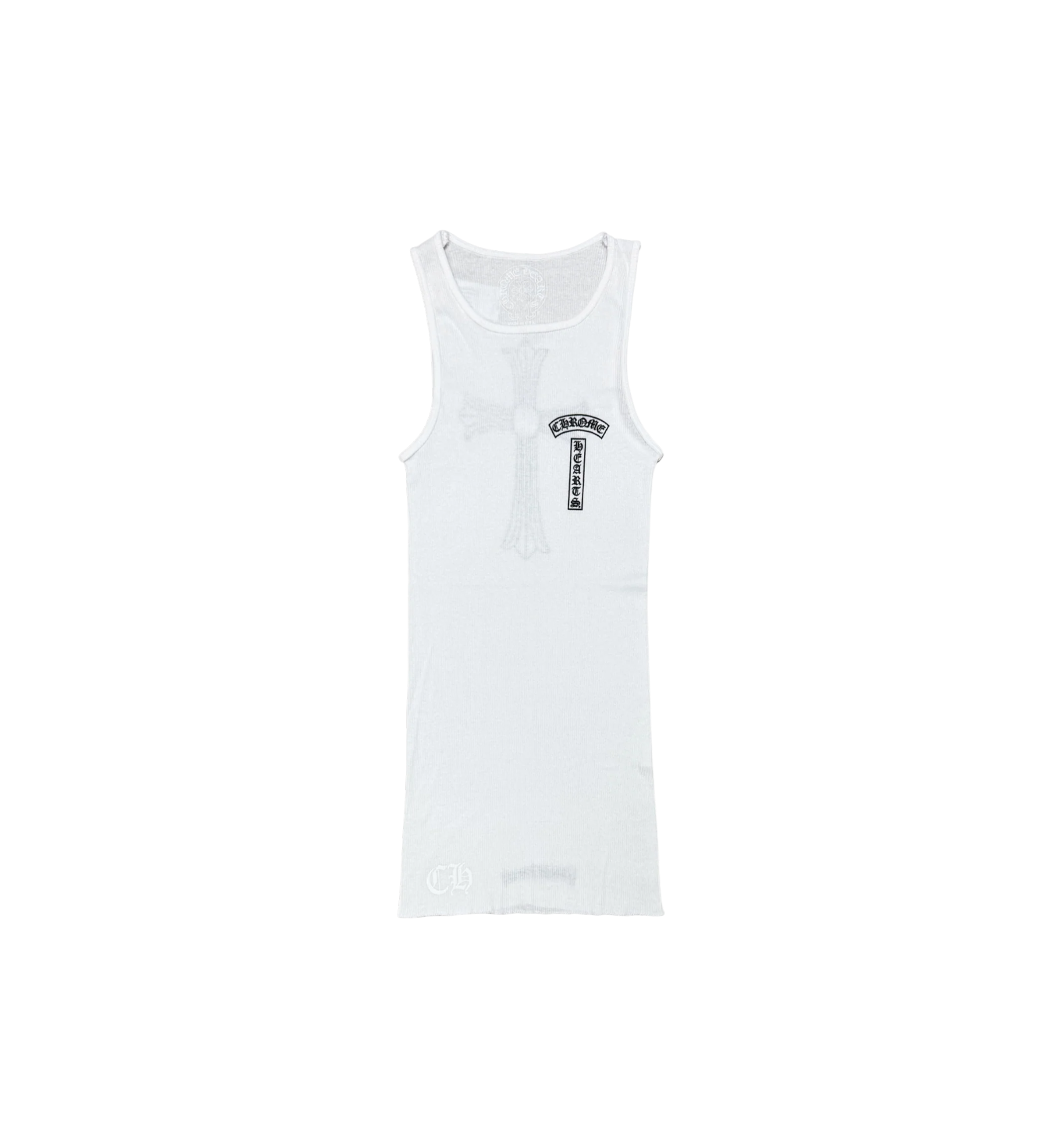 Chrome Hearts Cross T-Bar Tank Top "White" (Women's)