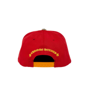 Chrome Hearts CH Silver Button Hat "Red/Yellow"
