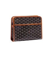Goyard Jouvence Toiletry Bag "MM Black & Tan"