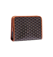 Goyard Jouvence Toiletry Bag "MM Black & Tan"