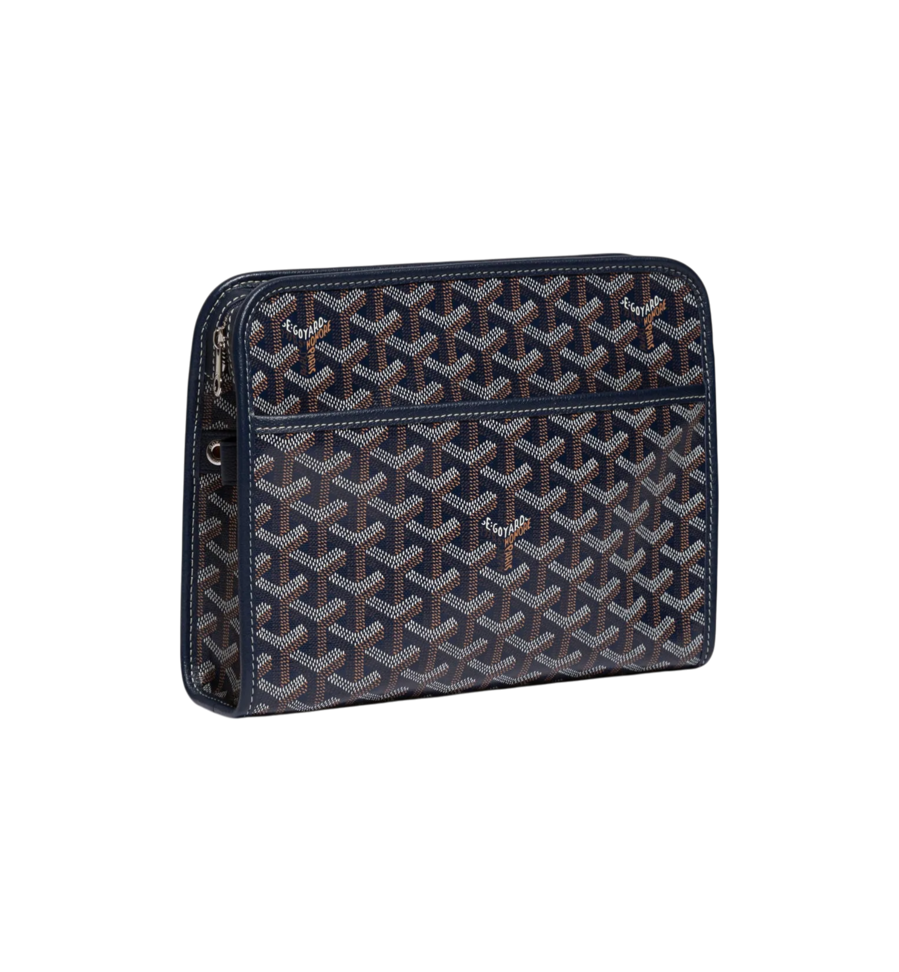 Goyard Jouvence Toiletry Bag "MM Navy Blue"