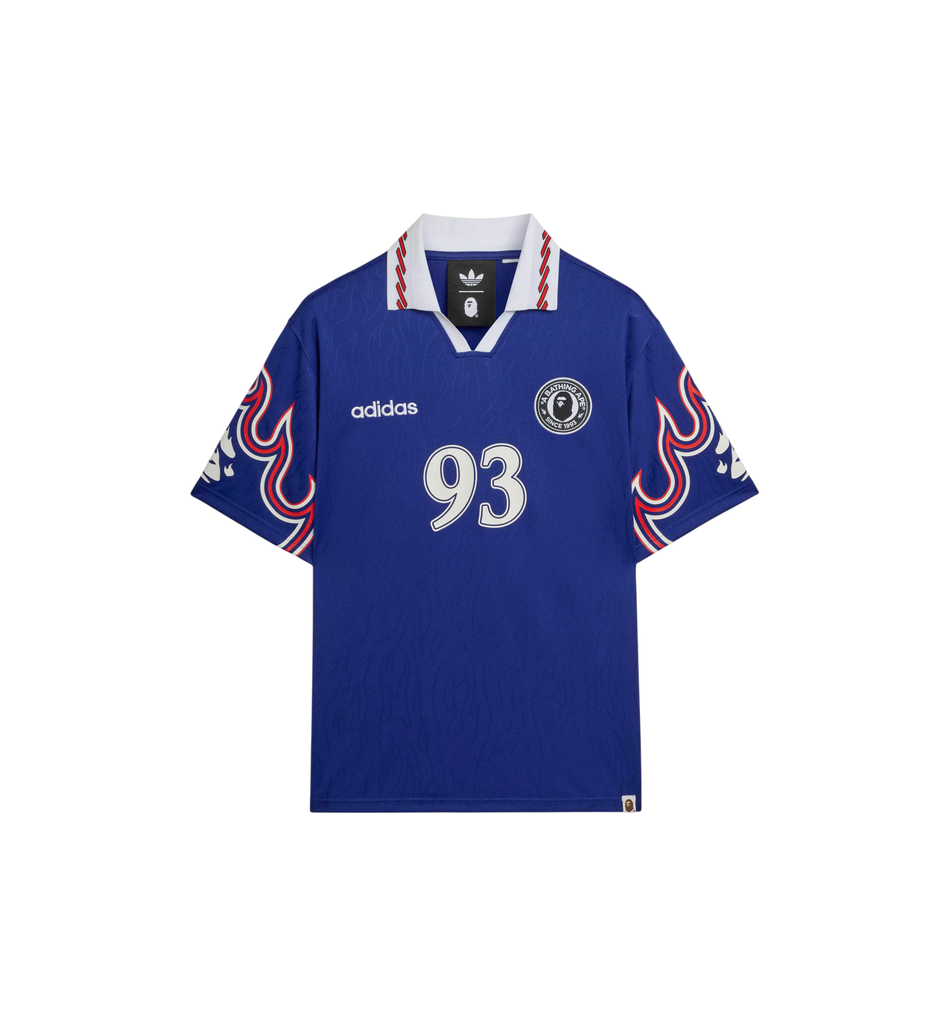 Adidas x BAPE Flame Jersey "Blue"