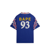 Adidas x BAPE Flame Jersey "Blue"