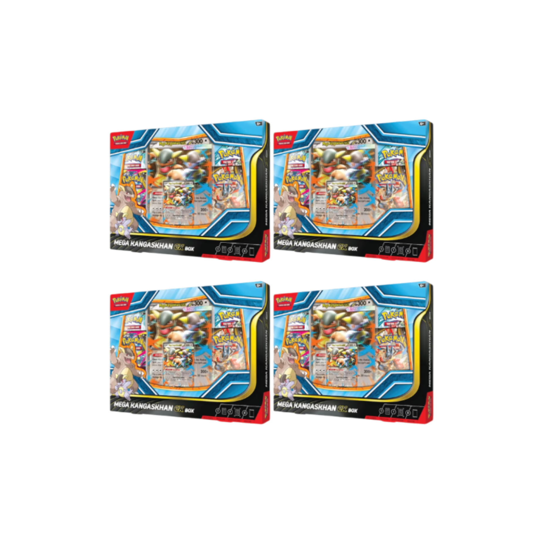 2025 Pokémon Mega Evolution Mega Kangaskhan ex Box 4 Boxes at Stashed UAE