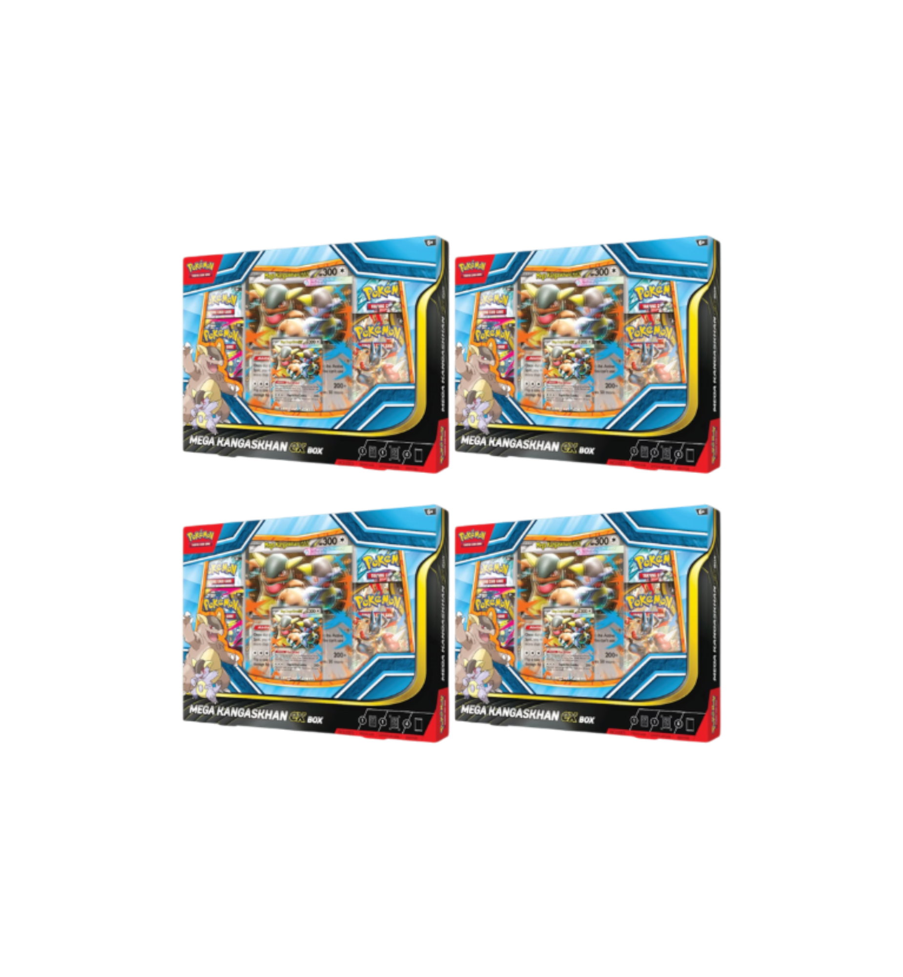 2025 Pokémon Mega Evolution Mega Kangaskhan ex Box 4 Boxes at Stashed UAE