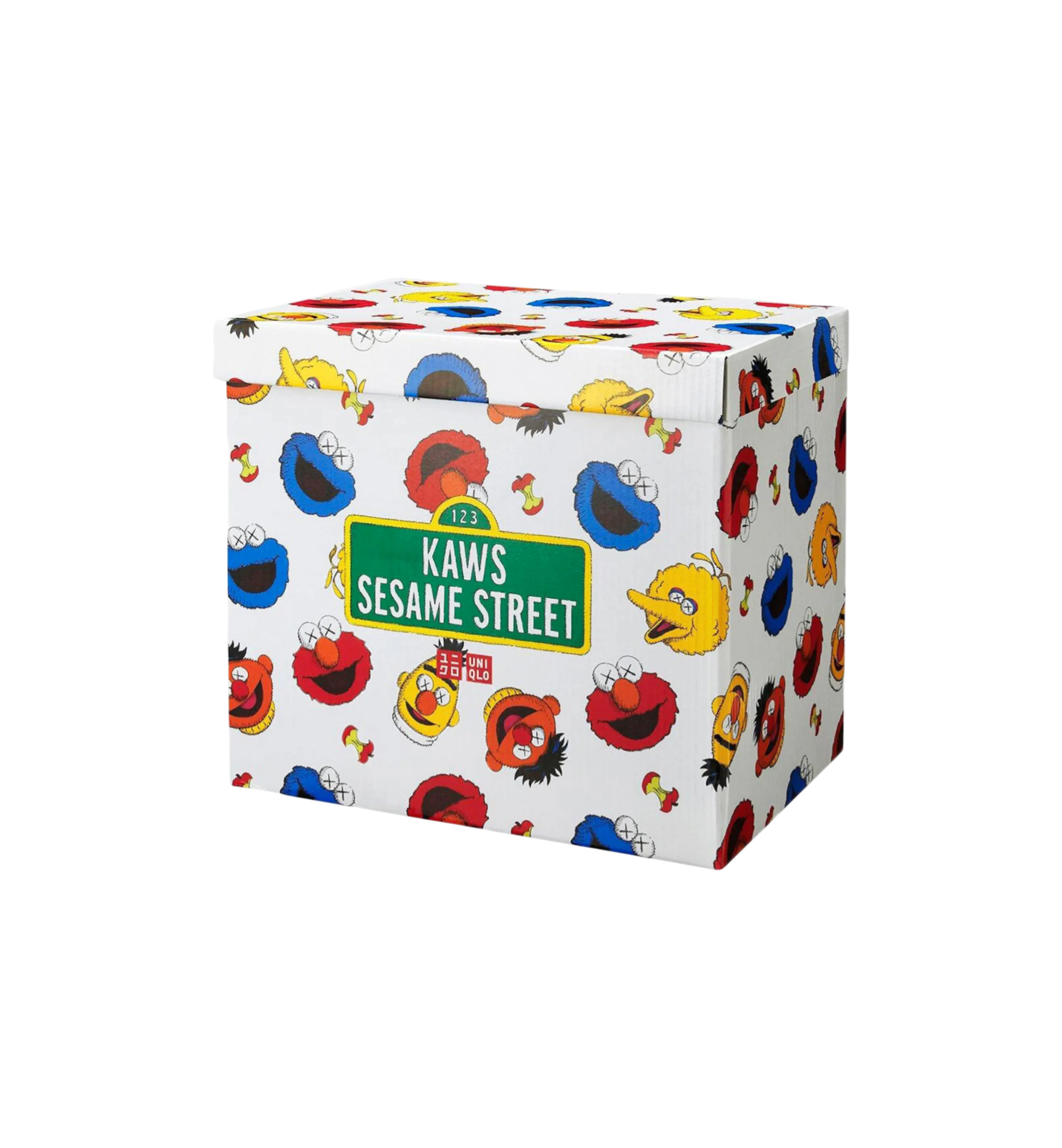 KAWS Sesame Street Uniqlo Plush Toy Complete Box Set "Multi"