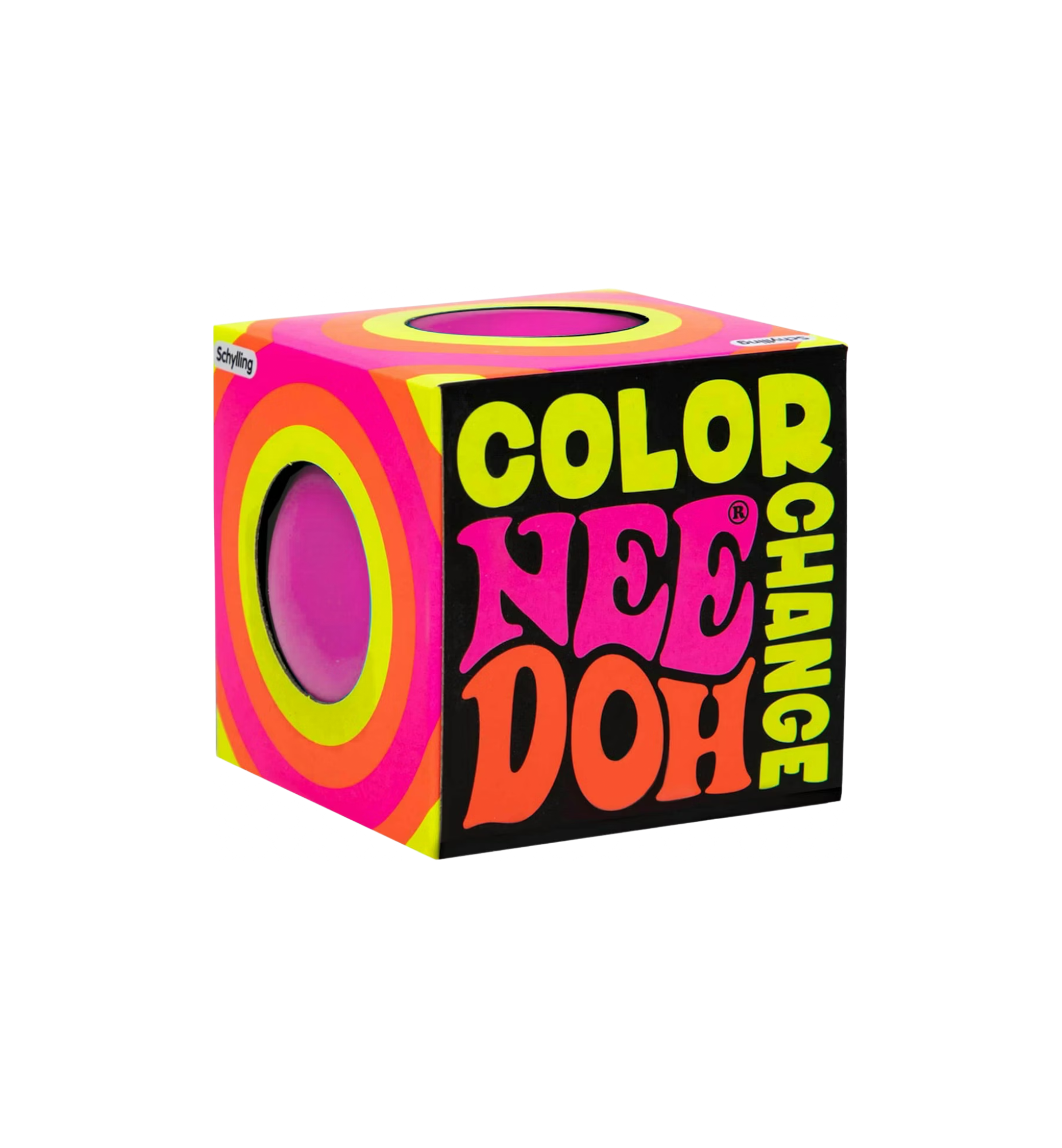 NeeDoh Color Change Round Squishy Fidget Toy "Pink"