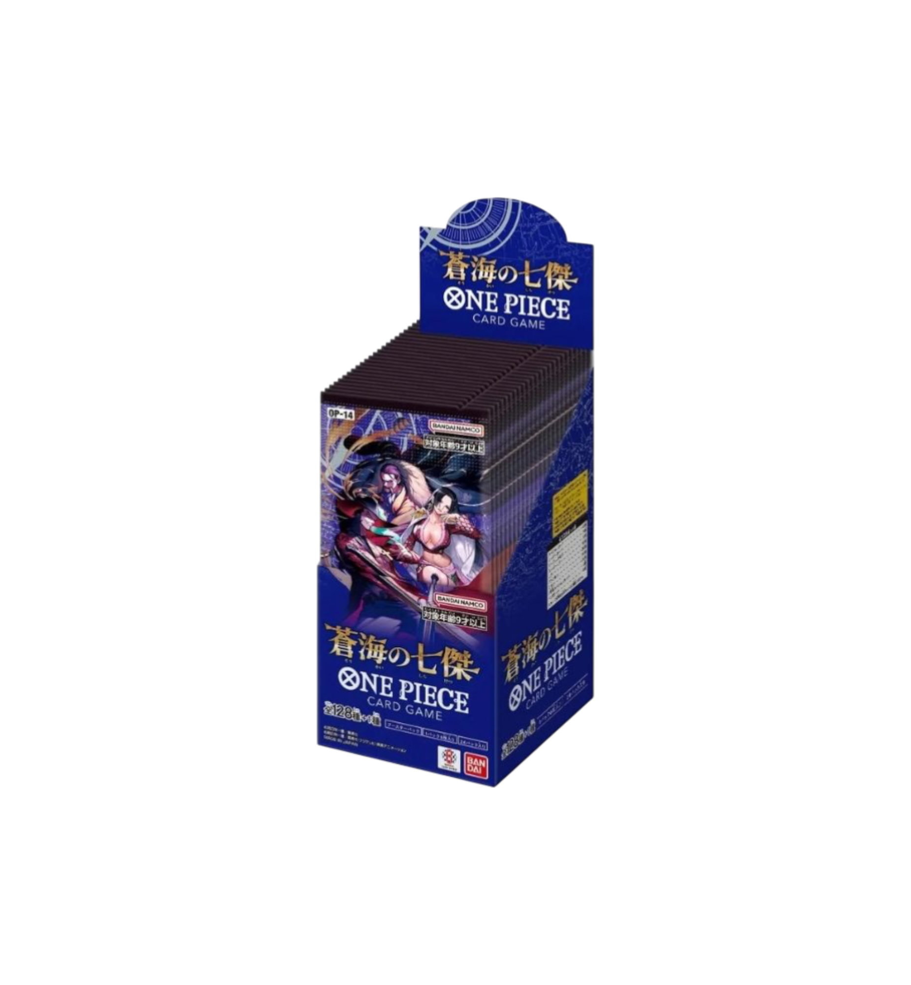 2025 Bandai One Piece "The Azure Sea's Seven (OP-14) Booster Box (Japanese)"