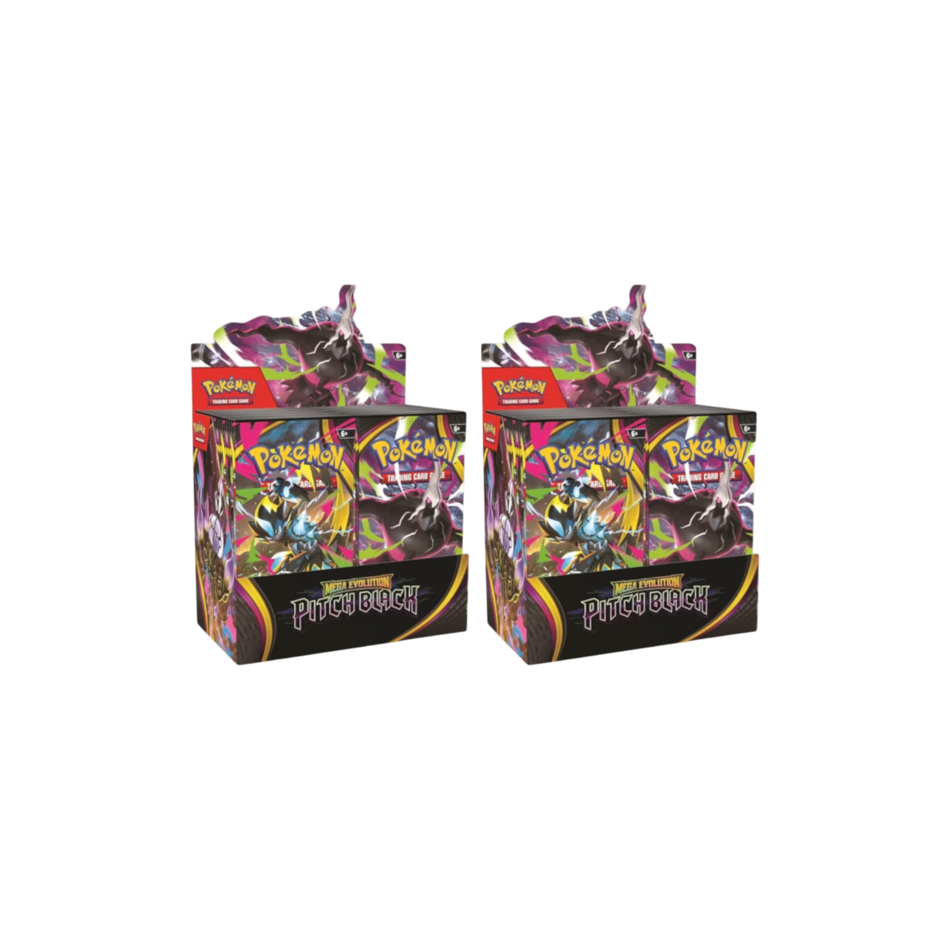 2026 Pokémon Mega Evolution Pitch Black Booster Box 2 Boxes at Stashed UAE