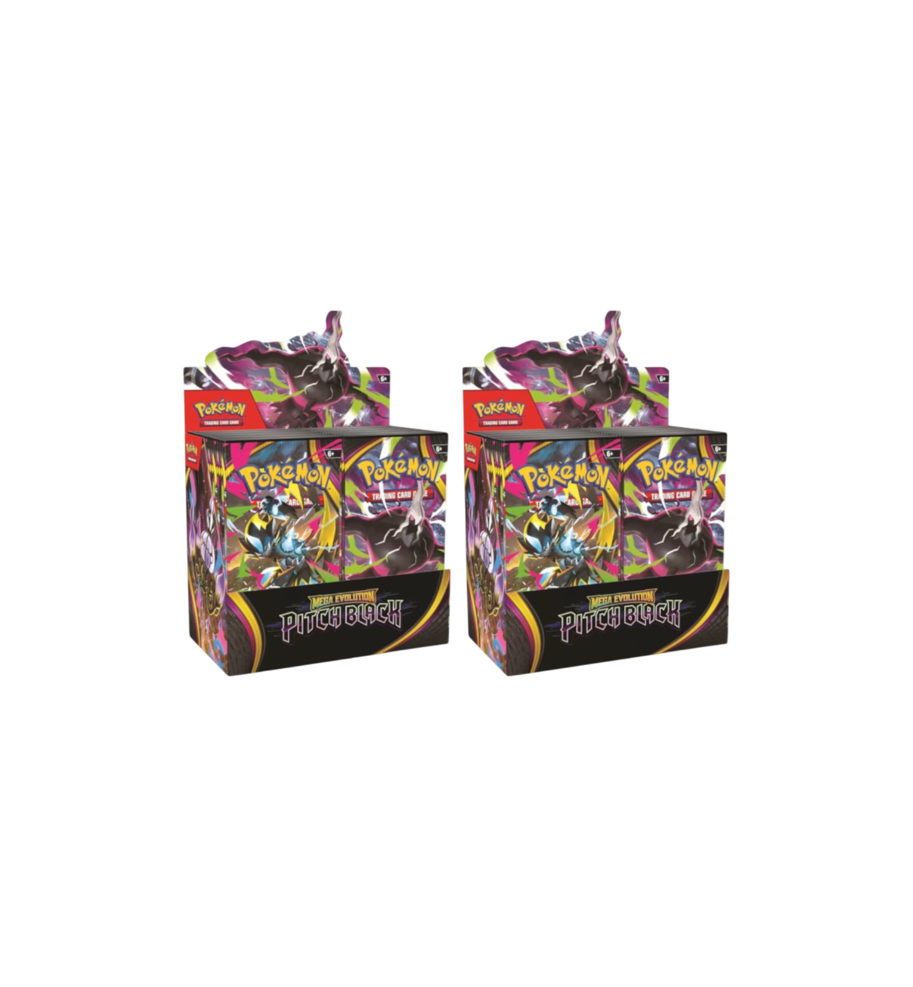 2026 Pokémon Mega Evolution Pitch Black Booster Box 2 Boxes at Stashed UAE
