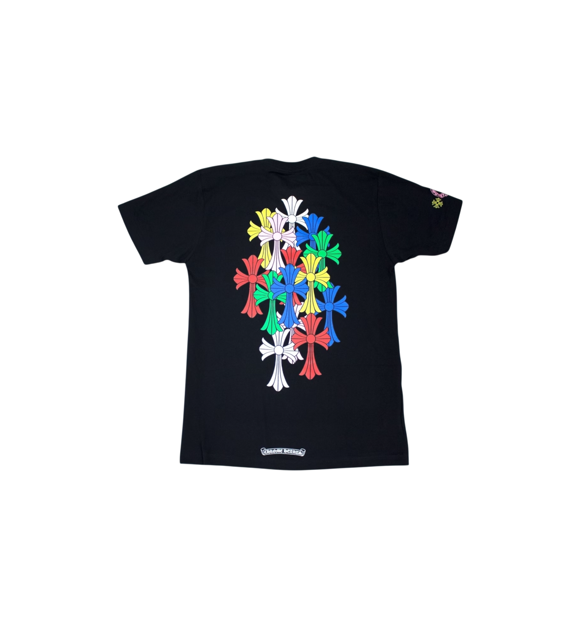 Chrome Hearts Multi Color Cross Cemetery T-Shirt “Black”