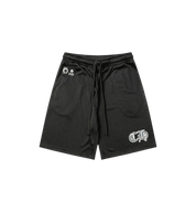 Chrome Hearts Mesh Varsity Shorts "Black"