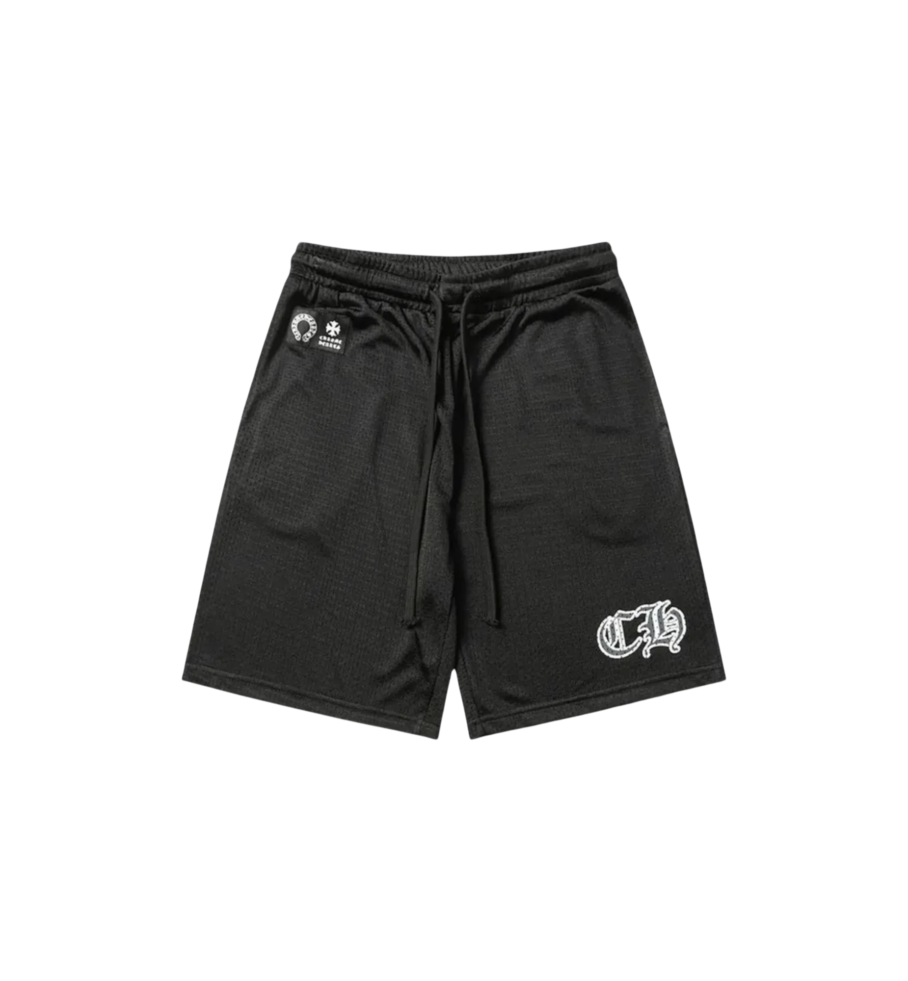 Chrome Hearts Mesh Varsity Shorts "Black"