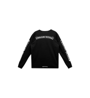 Chrome Hearts Scroll Logo L/S Pocket T-Shirt "Black"