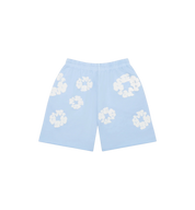 Denim Tears The Cotton Wreath Sweatshorts "Powder Blue"