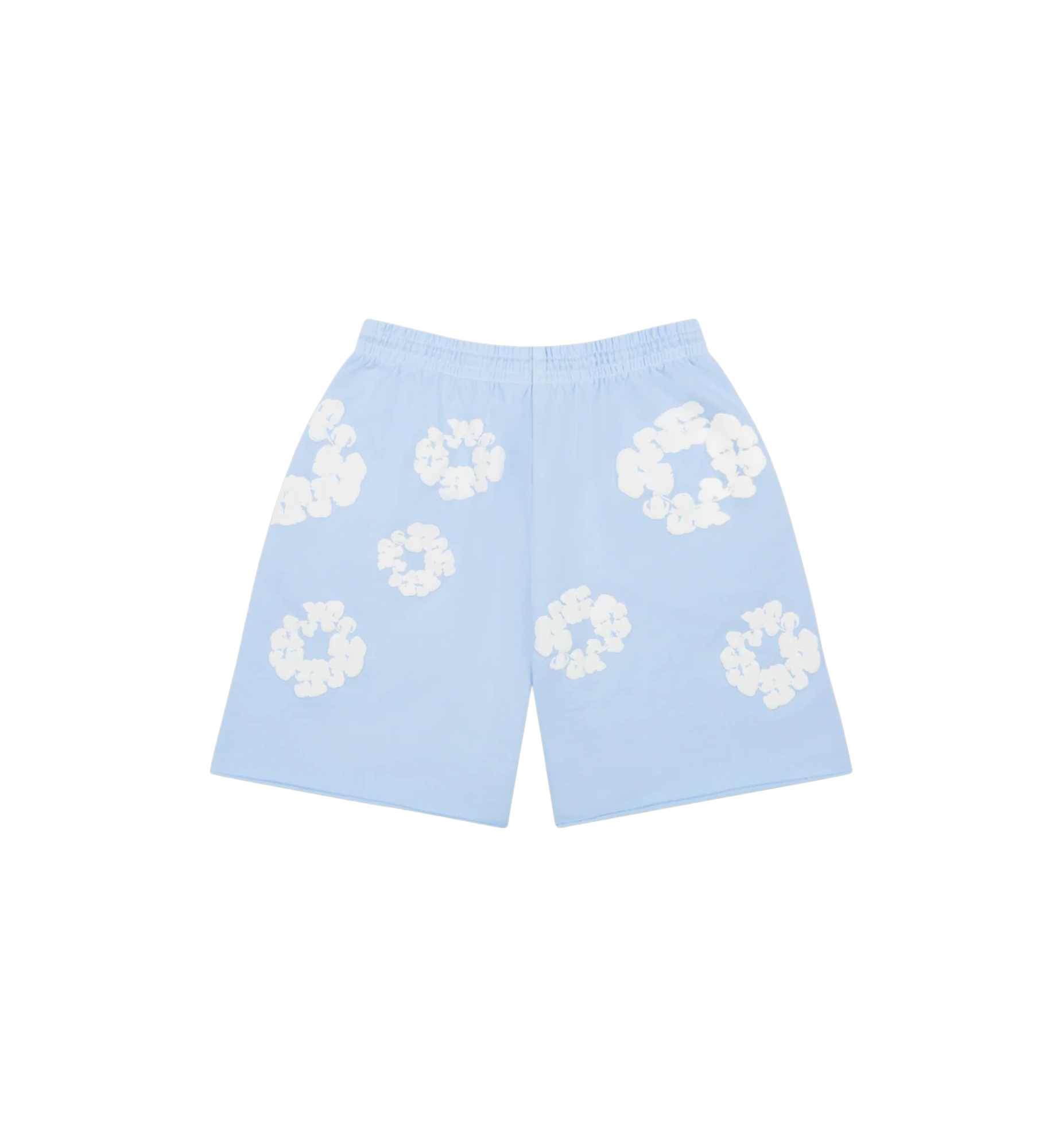 Denim Tears The Cotton Wreath Sweatshorts "Powder Blue"