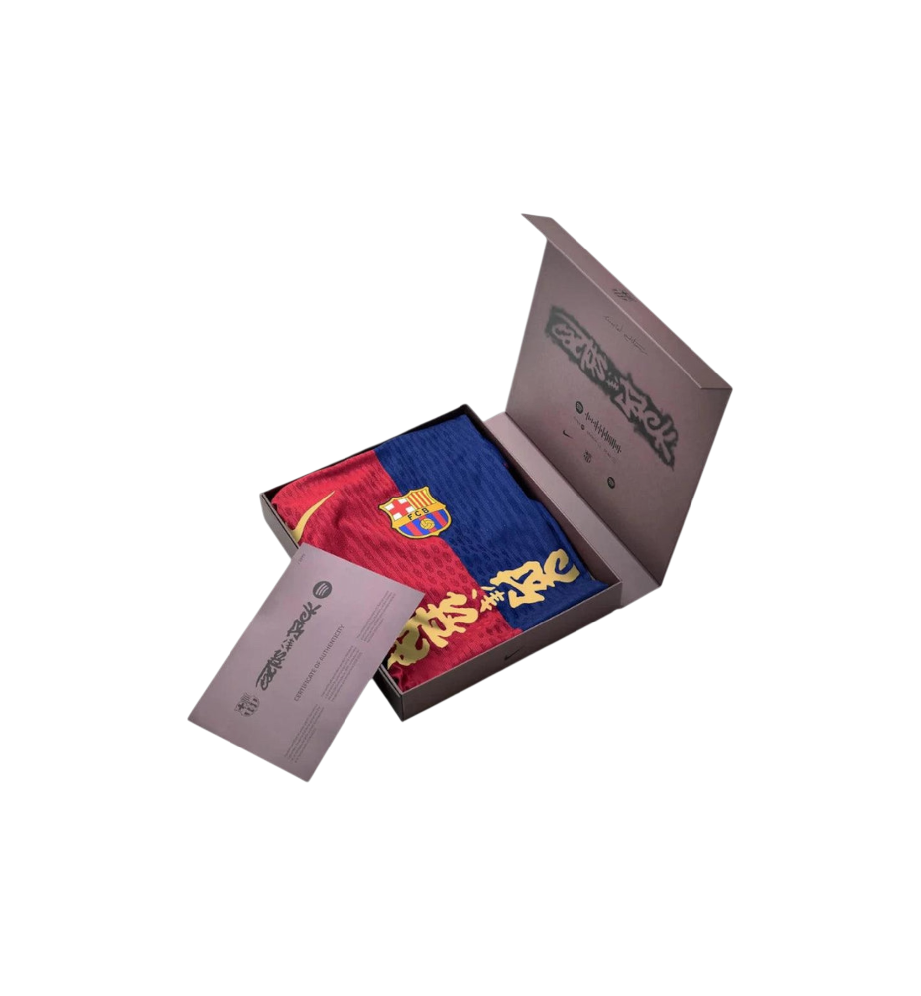 FC Barcelona x Travis Scott Limited Edition Match Home 2024/25 Jersey "Blue/Scarlet"